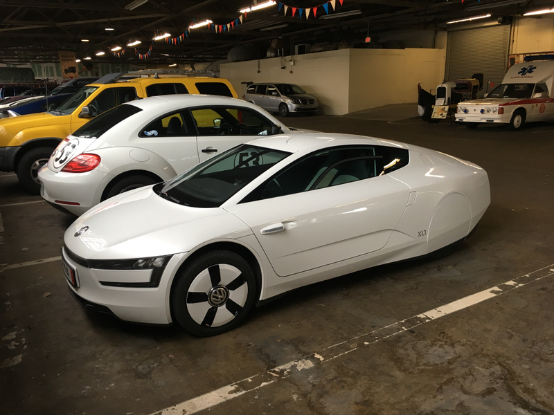 Illustration for article titled TIL: The VW XL1 is tiny